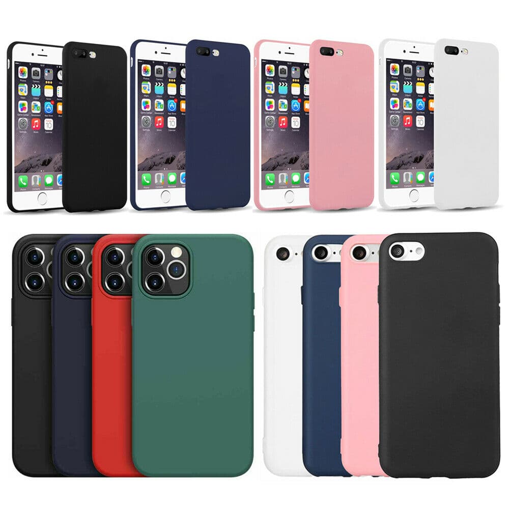iPhone XXS Soft Matt TPU Case