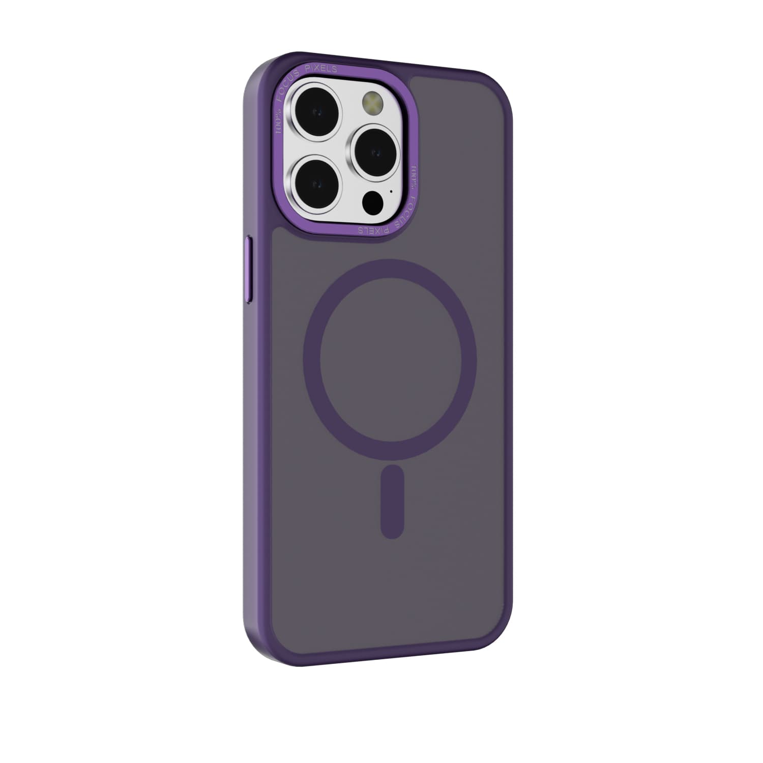 iPhone 15 Pro Hard TPU Clear MagS PC03 Case