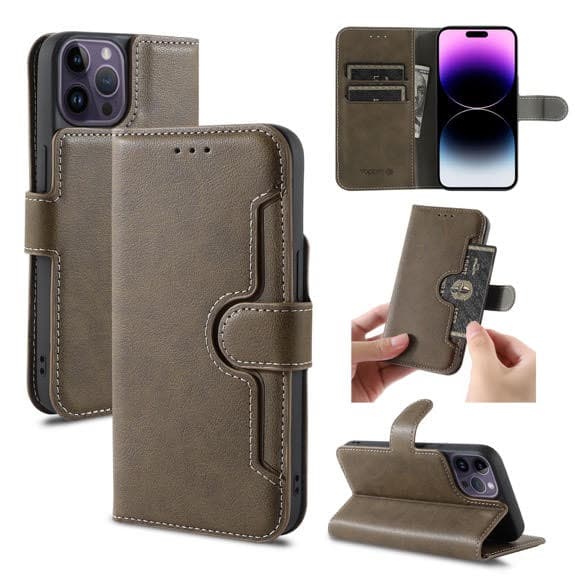 iPhone 7/8/SE Wallet Double Stiches WC02 Case