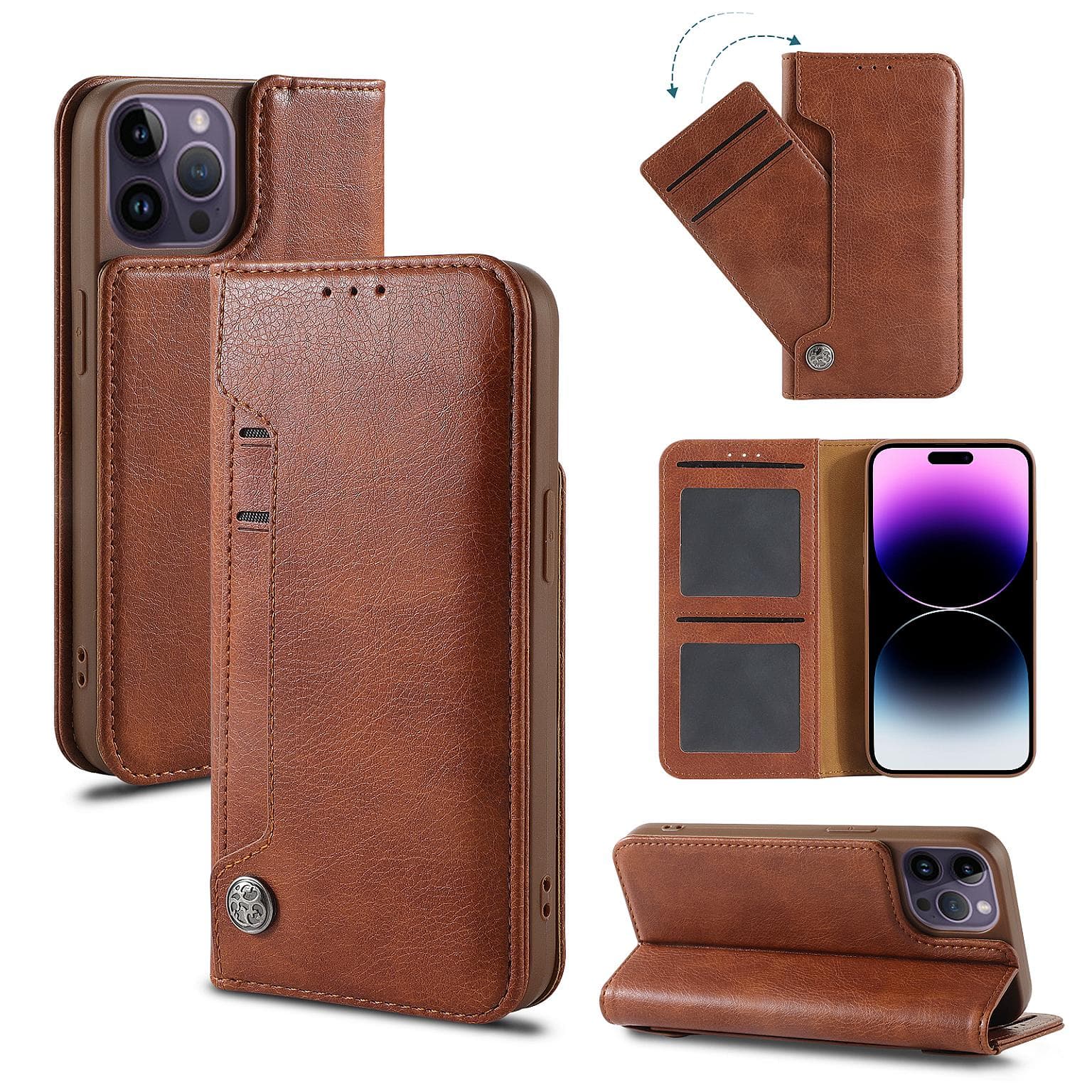 iPhone 11 Wallet Slide Pocket Case