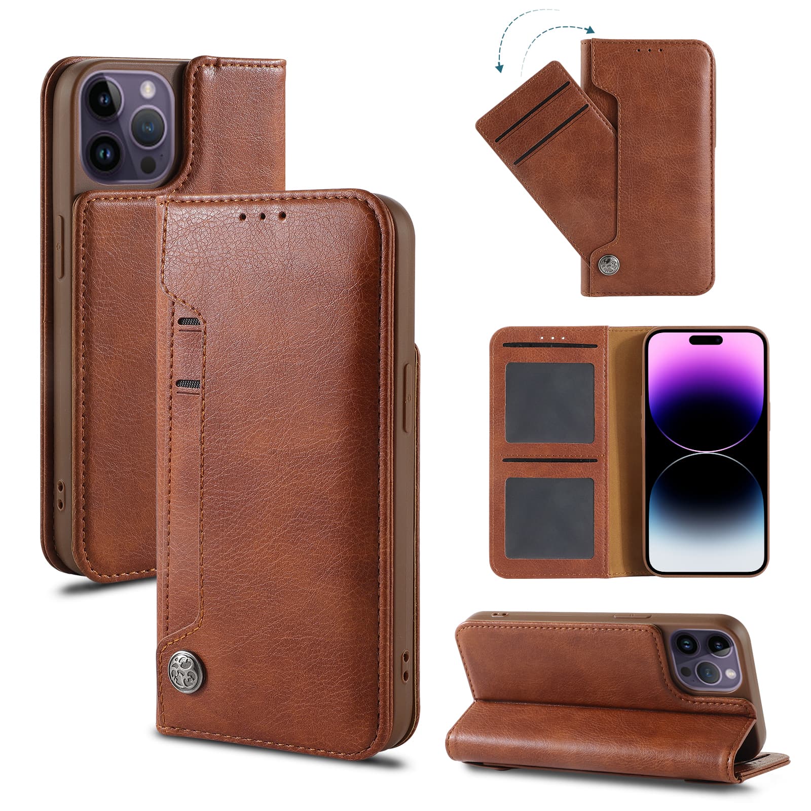 iPhone 11 Wallet Slide Pocket Case