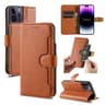 iPhone 13  Wallet Double Stiches PU Leather Case