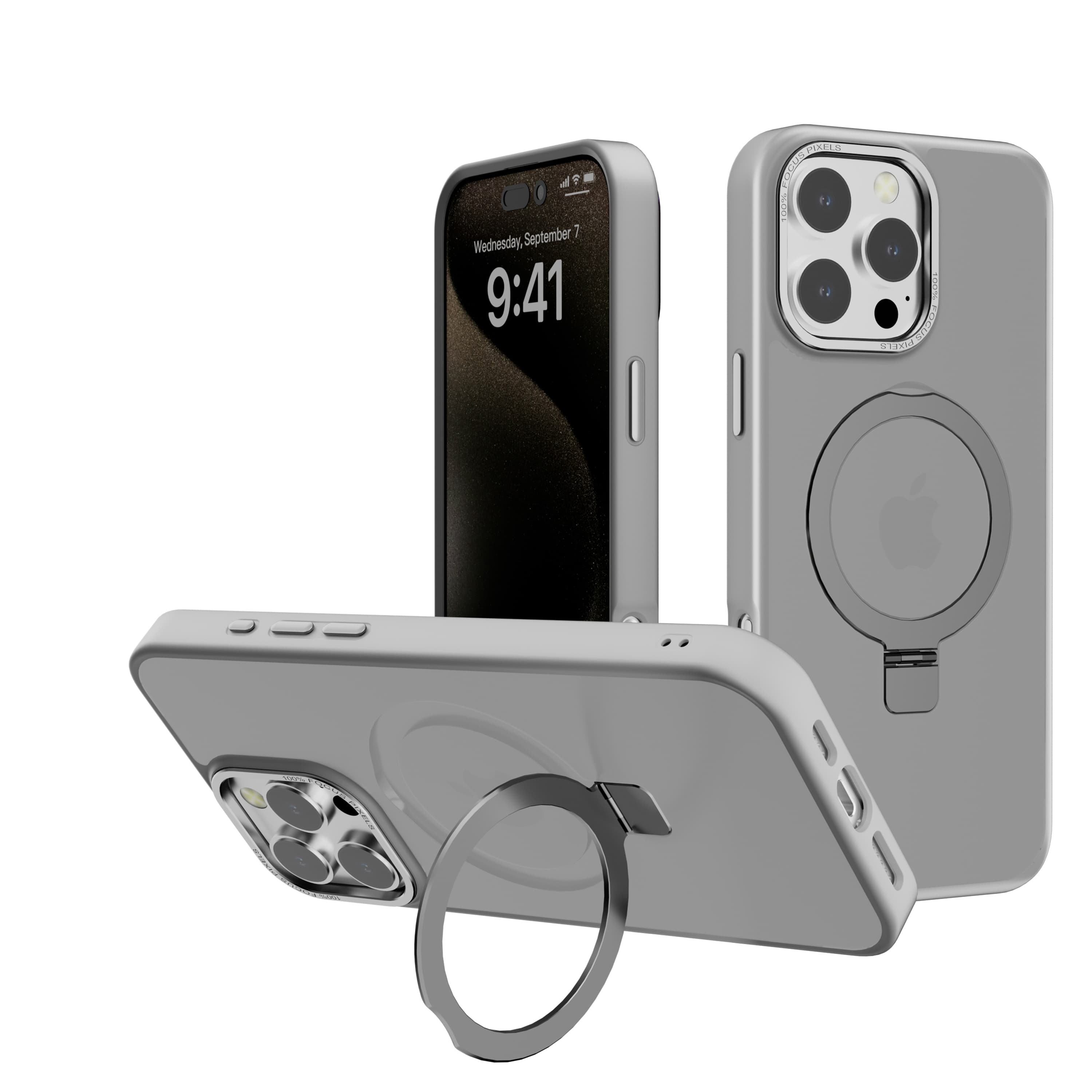 iPhone 17 Air MagS Metal Stand PC02 Case