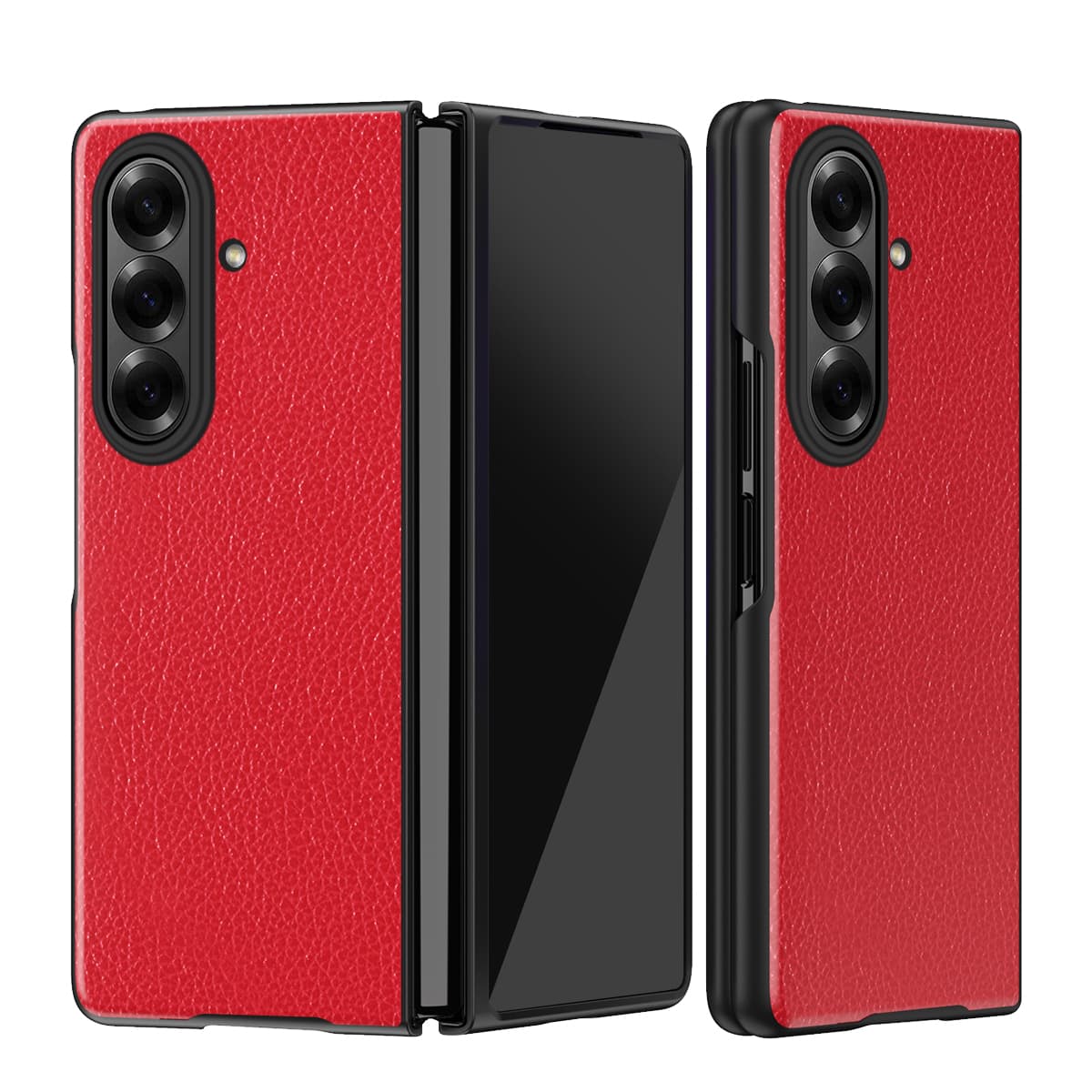 Galaxy Flip 6 / 7FE Leather Design PC24 Case