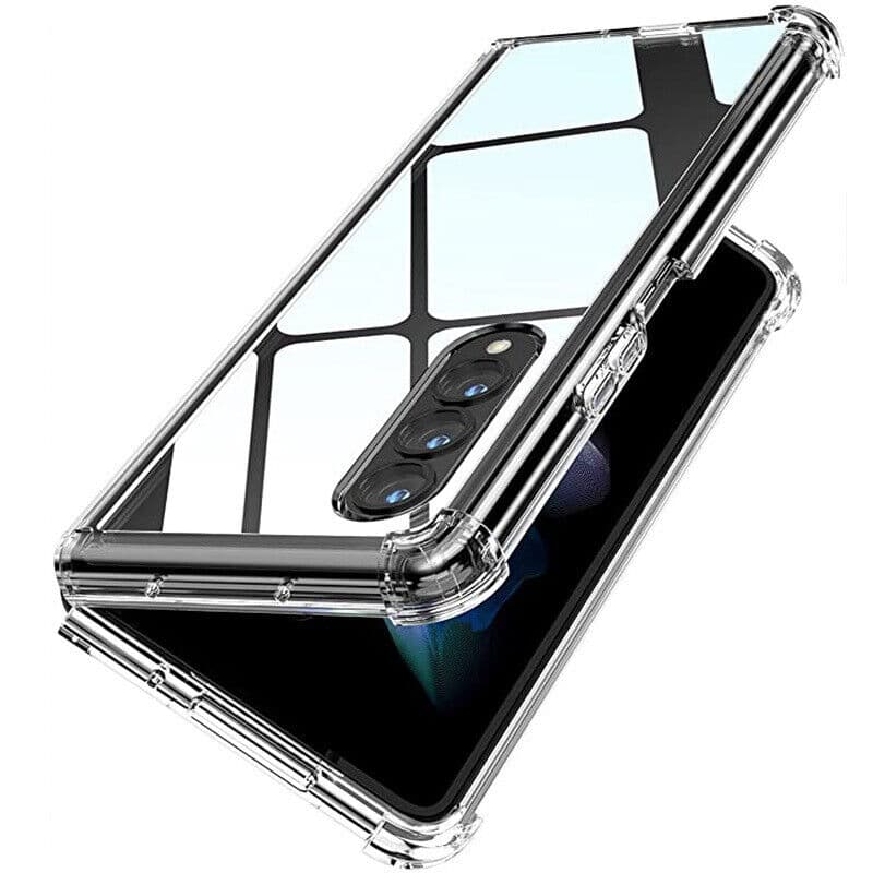 Galaxy Z Fold 4 Clear Anti Drop Case