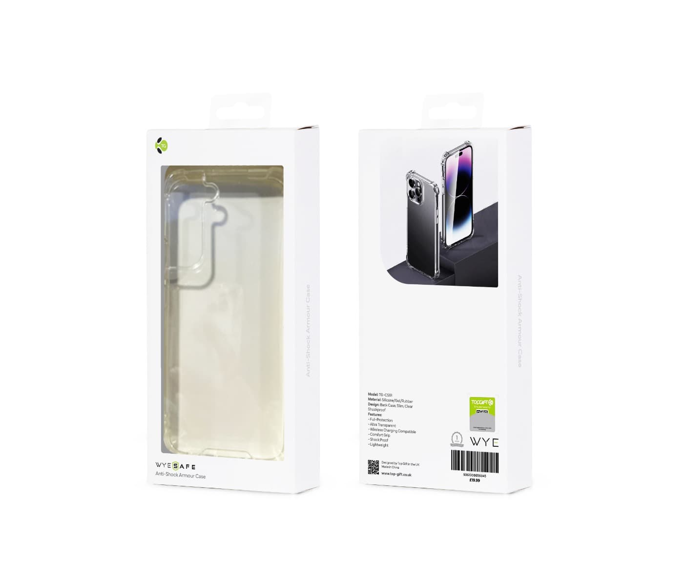 iPhone 7/8/SE Clear Anti shock Armour CC01 Case