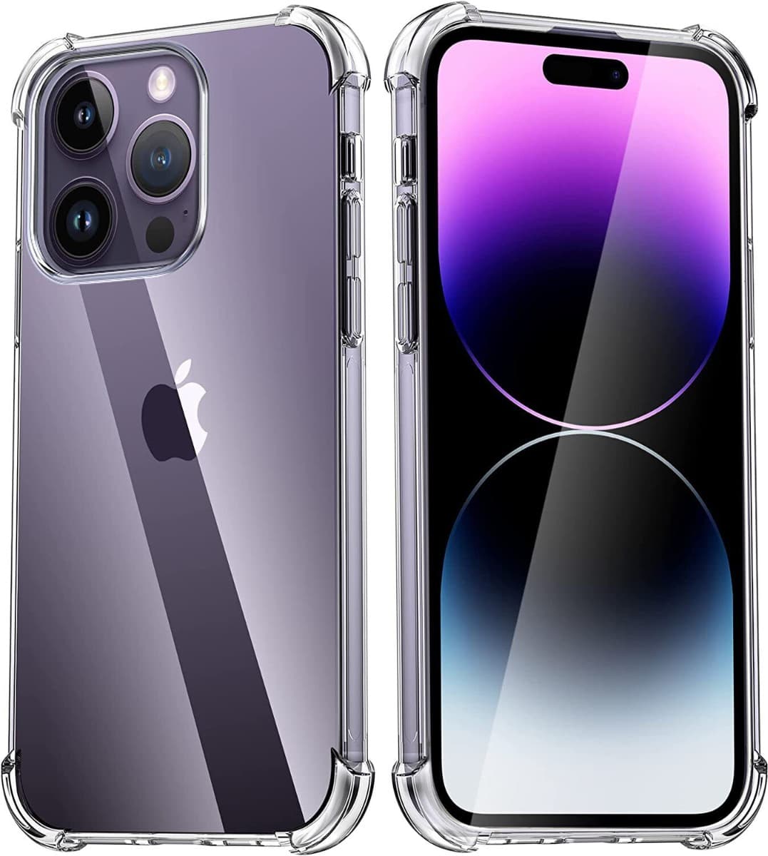 iPhone 15 Plus Clear Anti Drop Case
