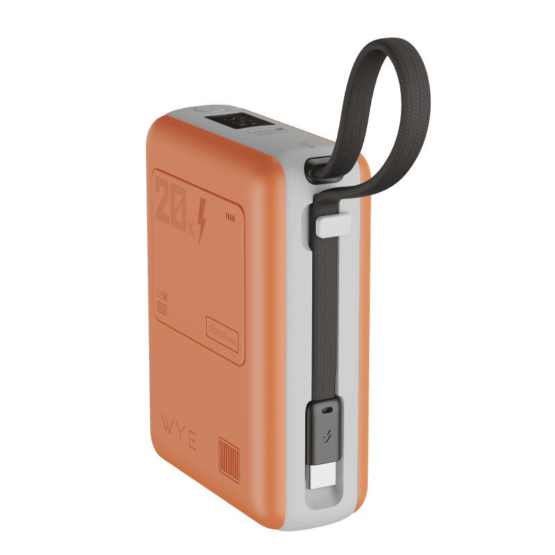 65W 20K Power Bank PB74 With Detachable Cable