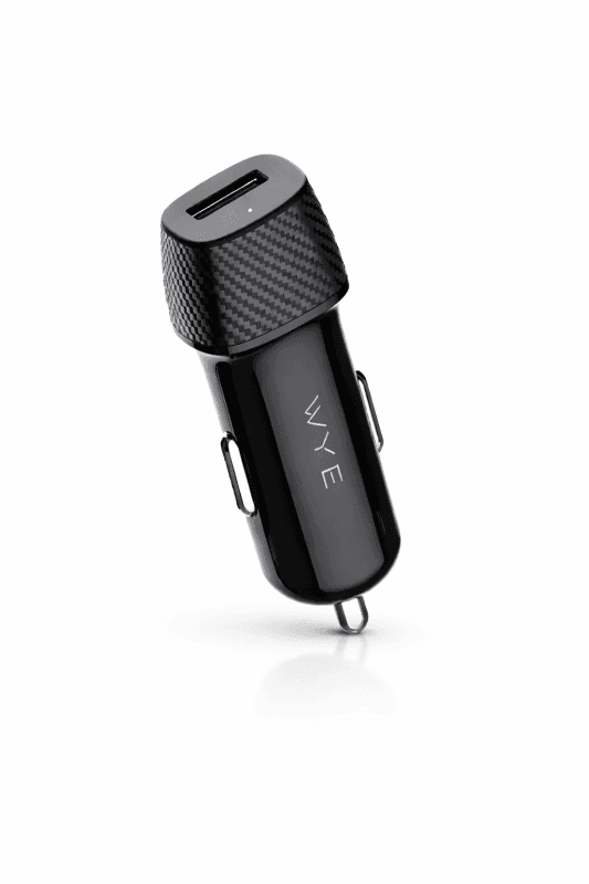 12W In-Car Charger with a USB-A Port