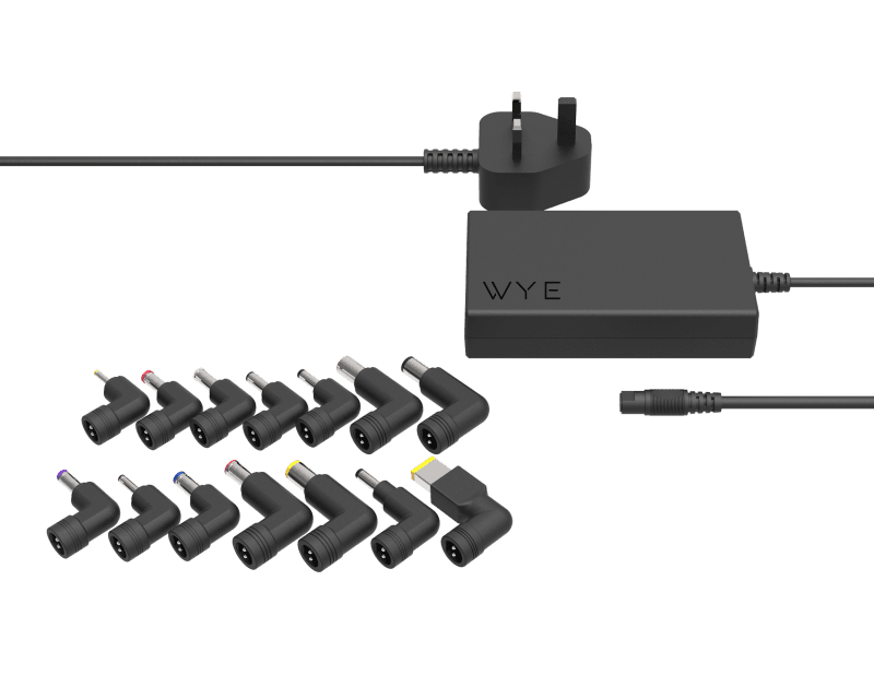 GaN 90W Universal Laptop Charger with 14 Tips