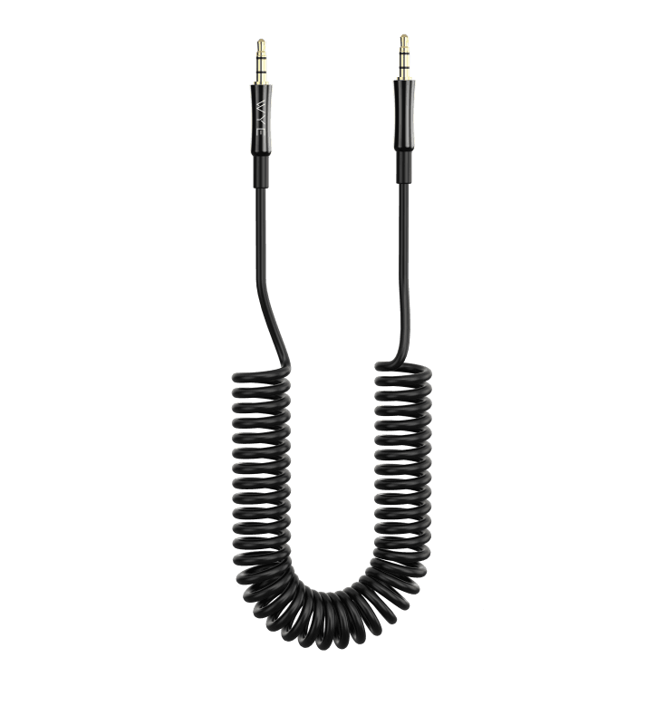 3.5mm TO 3.5mm NYLON AUX CABLE 1.5m