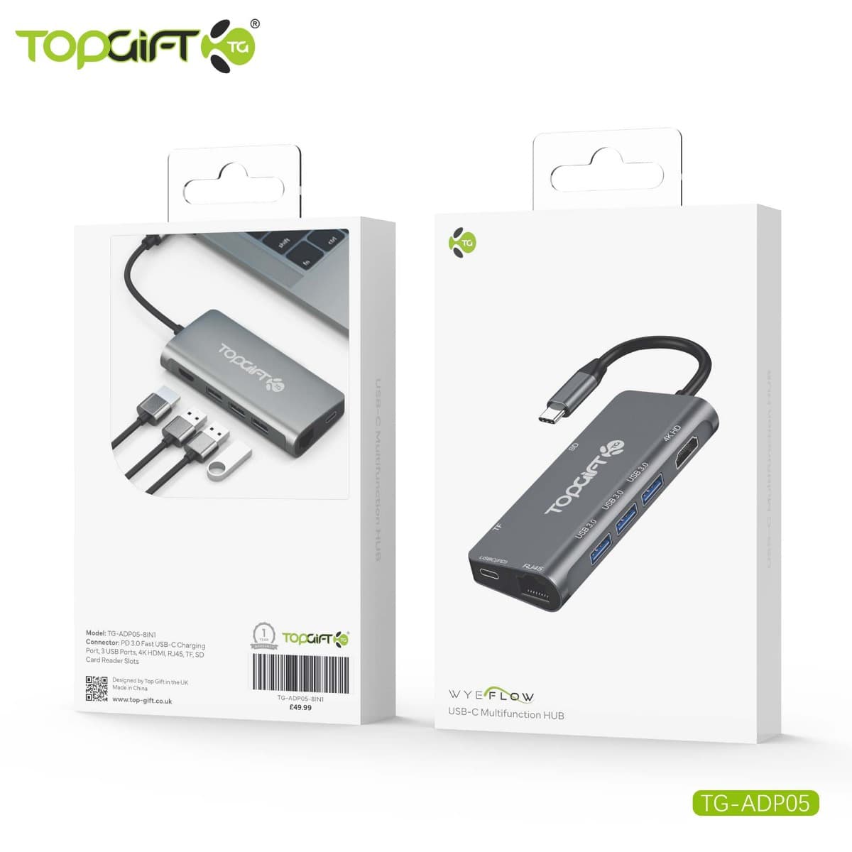 WYEFLOW USB-C Multifunction HUB 