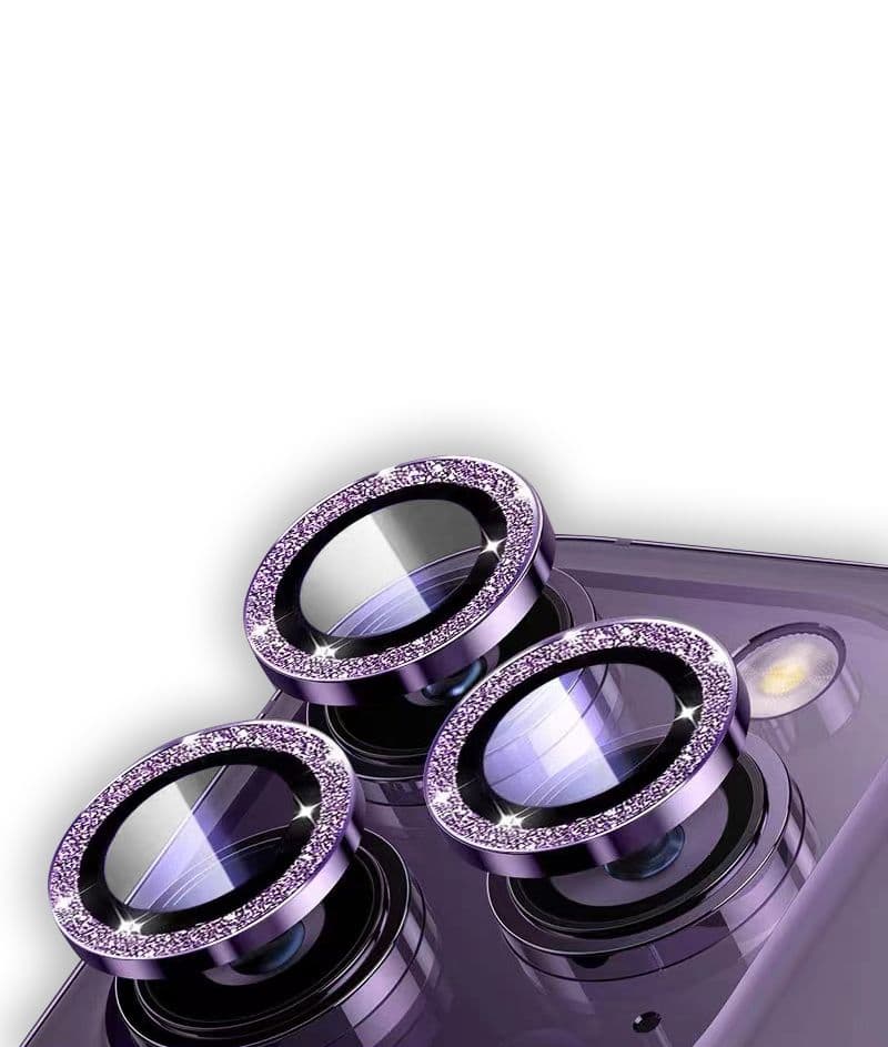 WYESAFE iPhone 14 Pro Max 3D Camera Lens Protector With Diamond