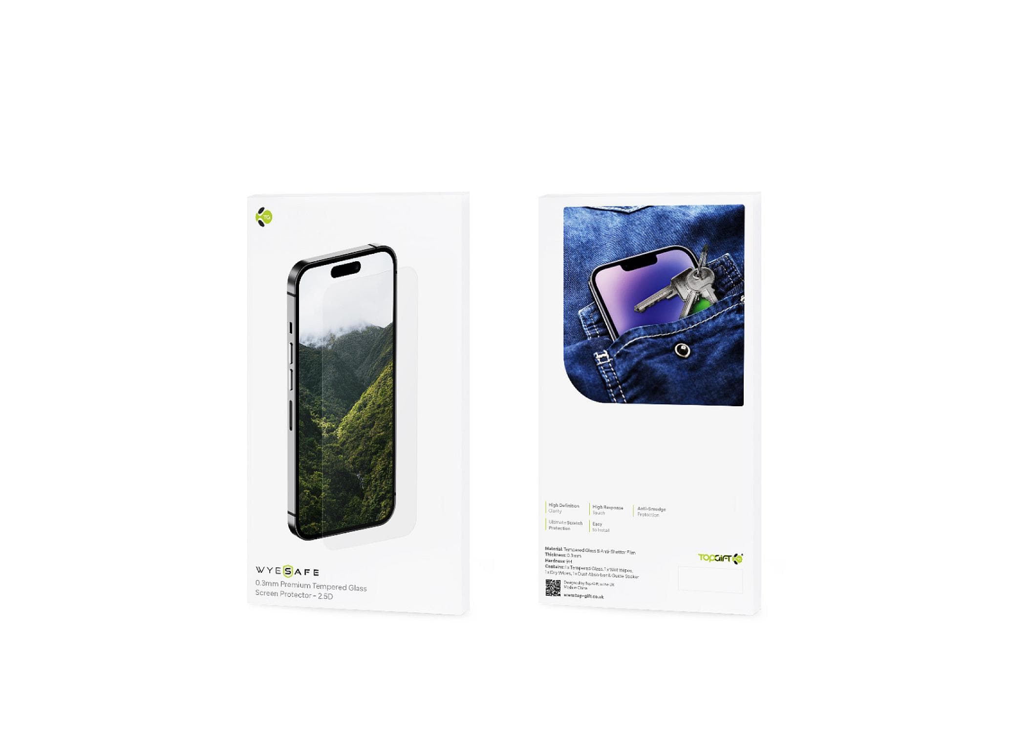 iPhone 17 Pro Max/16 Pro Max Tempered Glass