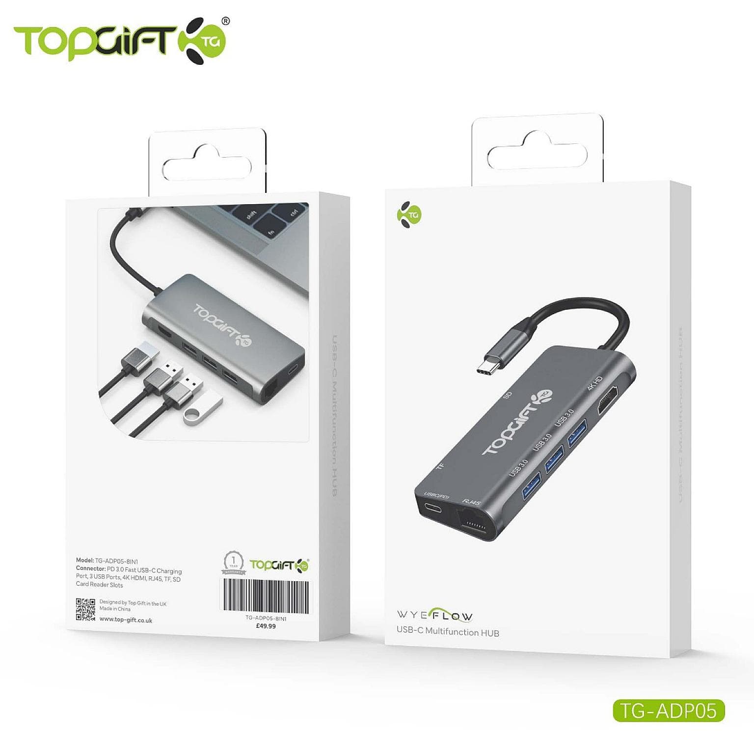 WYEFLOW USB-C Multifunction HUB